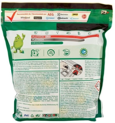 Fairy All in One Lemon 82 szt. kapsułki tabletki do zmywarki