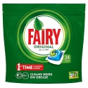 Fairy All-in-One+ Origin 24 kapsułki do zmywarki skuteczne czyszczenie