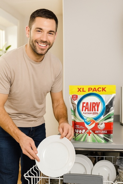 Fairy Platinum Plus 40 szt. Kapsułki do Zmywarki Original Super Czystość