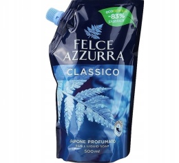 Felce Azzurra Classico Mydło w Płynie Zapas 500ml Klasyczny Zapach