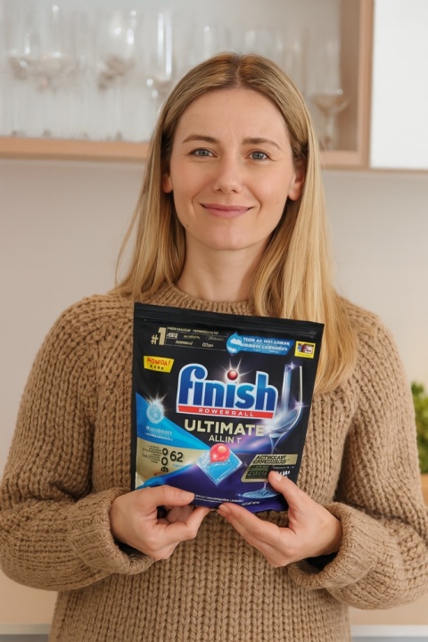 Finish Ultimate All-in-One 62 szt. kapsułki do zmywarki Original