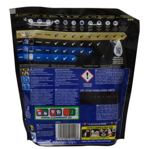 Finish Ultimate Plus All in One Lemon 29 kapsułek tabletki do zmywarki