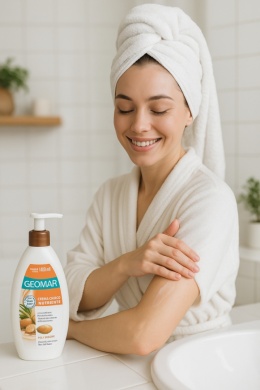 GEOAR Balsam do Ciała Nawilżający z Pompką 400ml Skóra Gładka i Miękka