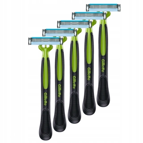 Gillette Blue3 Sensitive maszynki do golenia jednorazowe 4+1 gratis