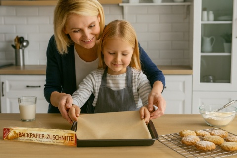 Gut&Günstig Papier do Pieczenia 30 szt. Arkusze Antyprzywieralne do Piekarnika