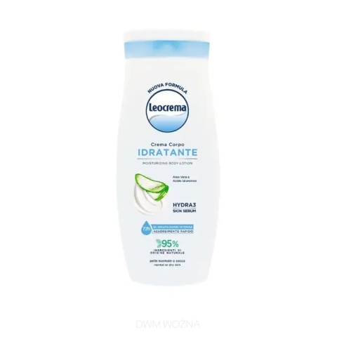 LEOCREMA Balsam do ciała 250ml Aloe Vera Nawilżenie skóra wrażliwa