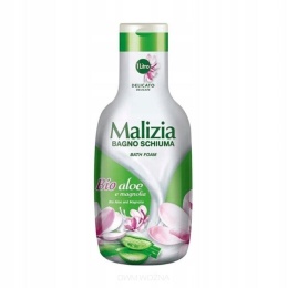 Malizia Bio Aloe płyn do kąpieli i żel pod prysznic 1L 1000ml z Włoch