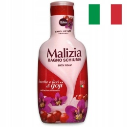 Malizia Fiori di Gioia płyn do kąpieli i żel pod prysznic 1000ml Włochy