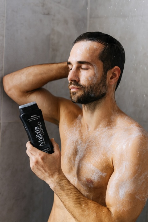 Malizia Gold Men 2w1 Żel pod Prysznic i Szampon 250ml do Ciała i Włosów