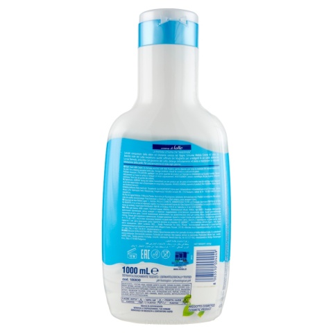 Malizia Latte żel pod prysznic i płyn do kąpieli 1L wydajny z Włoch