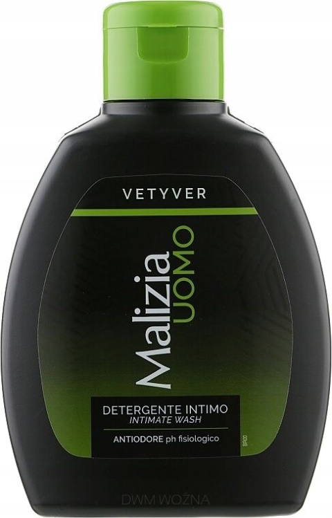 Malizia Men Vetyver płyn do higieny intymnej 200ml pielęgnacja mężczyzn