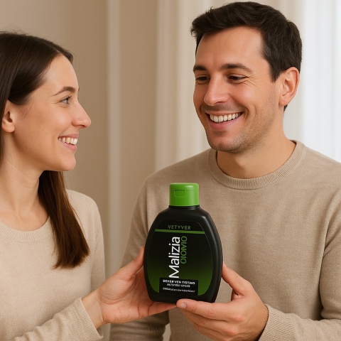 Malizia Men Vetyver płyn do higieny intymnej 200ml pielęgnacja mężczyzn