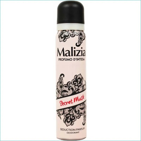 Malizia Perfum Deo Secret Musk 100ml Dezodorant Damski w Sprayu