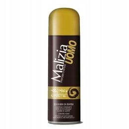 Malizia Pianka do Golenia Argan 300ml Nawilżająca, Skóra Gładka