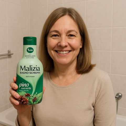 Malizia Pino żel pod prysznic 1000ml włoski płyn do kąpieli 1L