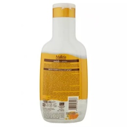 Malizia płyn do kąpieli i żel pod prysznic 1L Miele Zenzero włoski wydajny