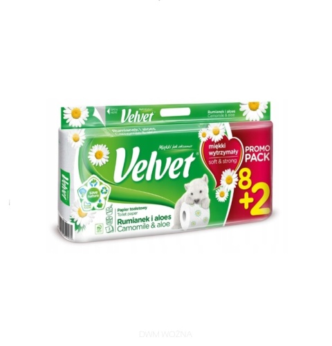 Papier toaletowy 3-warstwowy RUM&ALOES 8+2 gratis miękki i wytrzymały