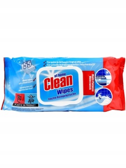 At Home Chusteczki Uniwersalne 55 szt. Original Czystość i Świeżość