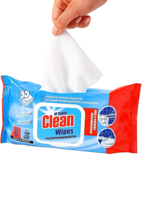 At Home Chusteczki Uniwersalne 55 szt. Original Czystość i Świeżość