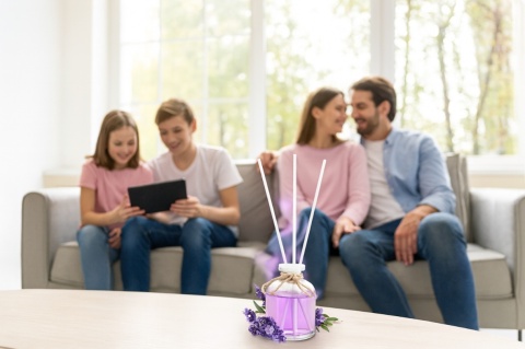 At Home Lavender Fields odświeżacz powietrza patyczki 50ml lawenda