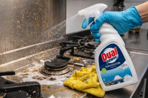 DUAL POWER Odtłuszczacz na czyszczenie kuchni, powierzchni domowych 750 ml