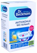Dr Beckmann WC Schaum 3x100g Aktywna Węgiel Cytrus - Piana do Toalety