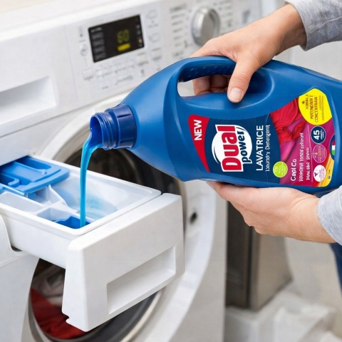 Dual Power Capi Colorati Płyn do prania kolorowych tkanin 1800 ml