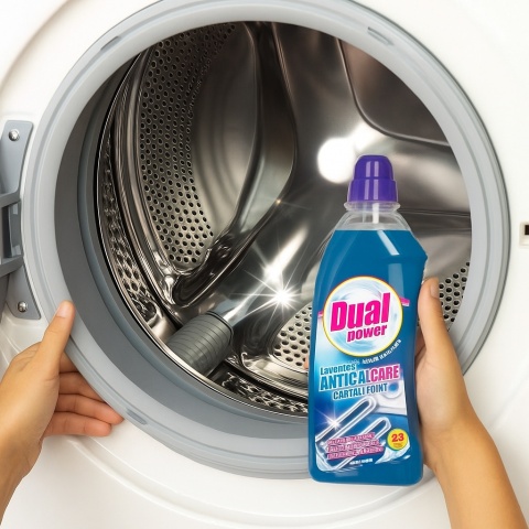 Dual Power Odkamieniacz w Żelu do Pralki 960ml Skuteczne Usuwanie Kamienia