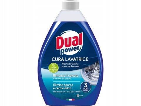 Dual Power Płyn do Czyszczenia Pralki 600ml Usuwa Kamień i Brud