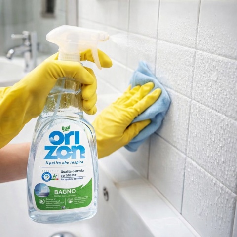 Dual Power płyn czyszczenie kabin prysznicowych środek do łazienki 0,5l