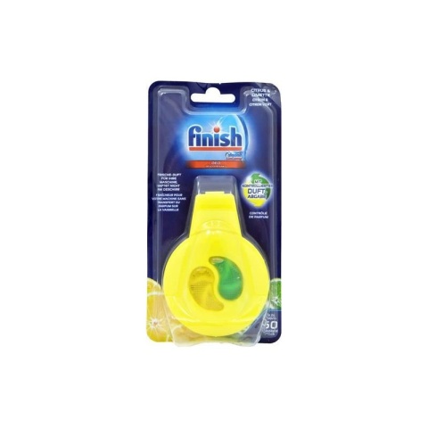 Finish Odświeżacz do Zmywarki Lemon 60 Myć Zapach Cytrynowy, Świeżość