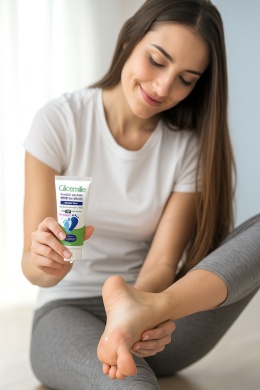 Glicemille Krem do stóp 100ml nawilżający i złuszczający martwy naskórek