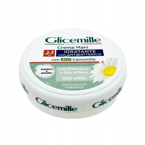 Glicemille Nawilżający Antybakteryjny Krem do Rąk z Rumiankiem 100ml