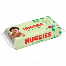 Huggies Natural Care chusteczki nawilżane dla dzieci 56 szt. delikatne