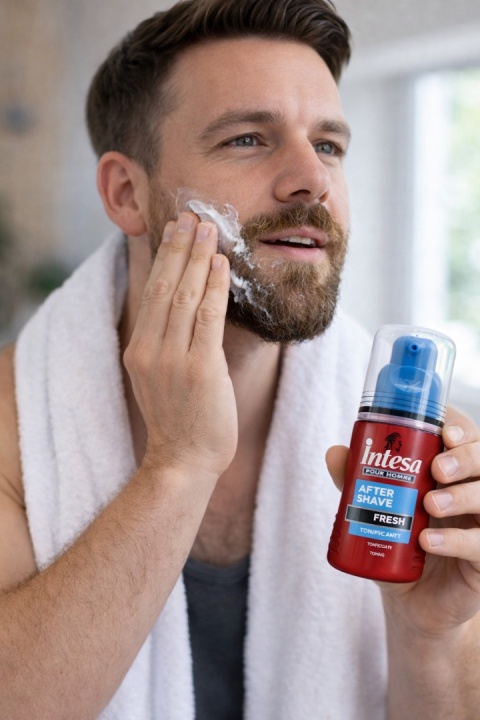 INTESA Fresh odświeżający balsam po goleniu krem delikatny 100ml