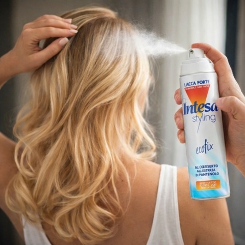 Intesa Lakier utrwalający pianka do włosów średni Styling 75 ml