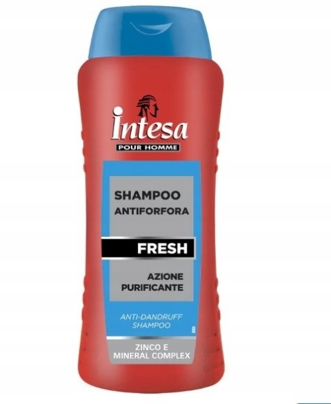Intesa Szampon do Włosów Przeciwłupieżowy z Cynkiem męski 300ml