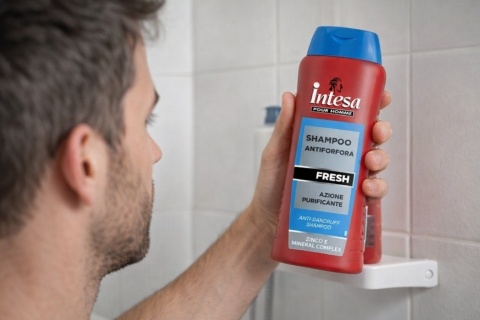 Intesa Szampon do Włosów Przeciwłupieżowy z Cynkiem męski 300ml