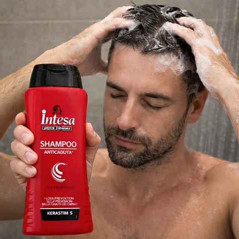 Intesa Szampon do Włosów Przeciwłupieżowy z Cynkiem męski 300ml
