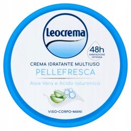 Krem Leocrema do twarzy i ciała z aloesem kwas hialuronowy 150 ml