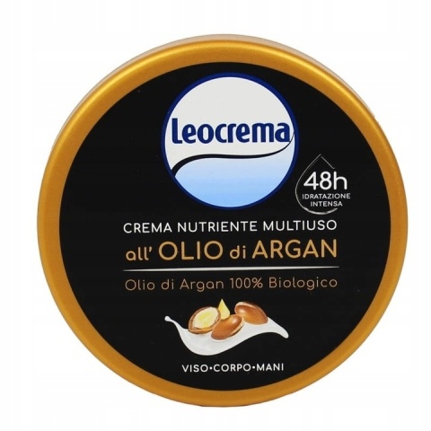LEOCREMA wielofunkcyjny krem do ciała z olejem Arganowym 150 ml