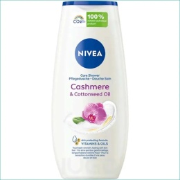 Nivea Cashmere & Cottonseed Oil Żel Pod Prysznic i Płyn do Kąpieli 250ml