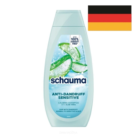 Schauma Aloe Vera Szampon 400ml Przeciwłupieżowy, Odżywianie Włosów