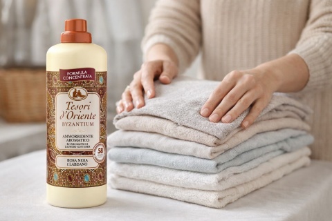 Tesori d'Oriente Byzantium Płyn do płukania Czarna róża i labdanum 1160 ml