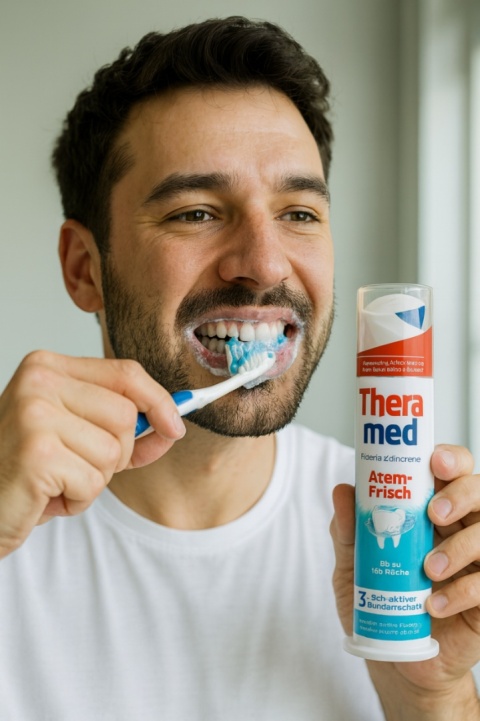 Theramed Atem Frische Zielona Pasta do Zębów 100ml Świeży Oddech