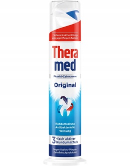 Theramed Original 100ml Pasta do Zębów Antybakteryjna Świeży Oddech