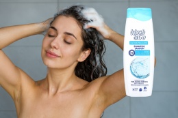 WASH&GO Szampon Delicate 360ml Delikatny do Włosów Normalnych i Cienkich