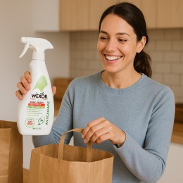 Wexor Anticalcare 750ml Płyn w sprayu do mycia łazienki i kabin prysznicowych