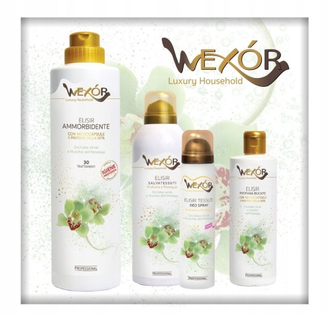 Wexór VERDE HIMALAYA włoski odświeżacz do tkanin zielona orchidea 300 ml