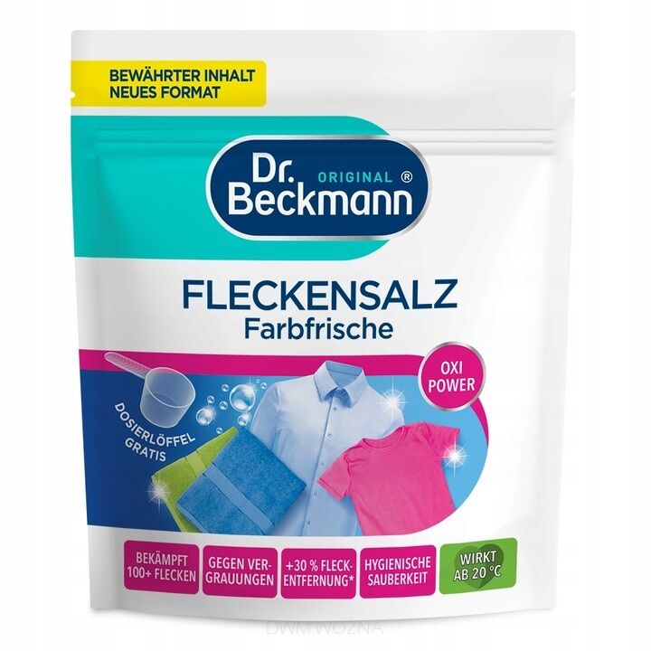 Dr Beckmann  Fleckensalz Oxi-Power odplamiacz 80g